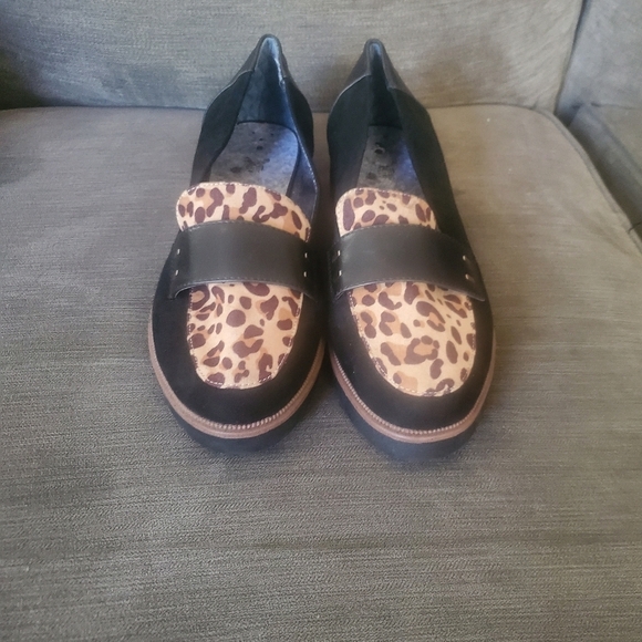 Dr Scholls Animal Print Loafers, Size 10
